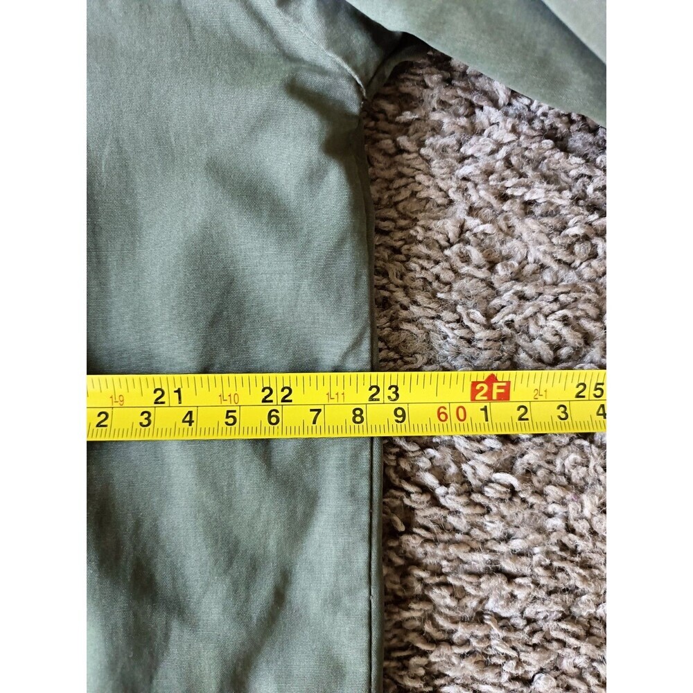 Vintage Volcom Utility Jacket Men's XL Green Full Zip Long Sleeve - Picture 9 of 10